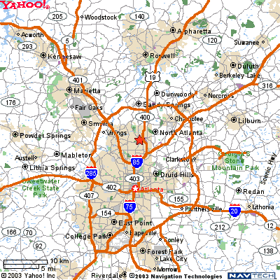 [Atlanta City Map]